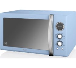 SWAN  SM22080BLN Microwave with Grill - Blue